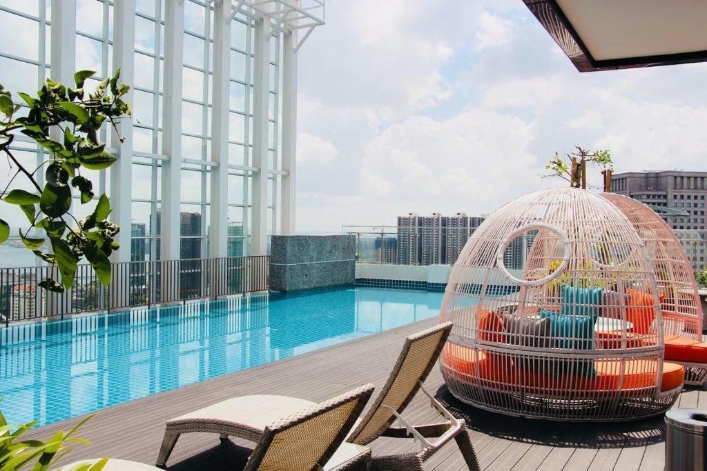 Suasana Jb At Jb Center Luxury Modern & Rustic 1Br Apt For Bussiness,Vacation Trips Johor Bahru Buitenkant foto